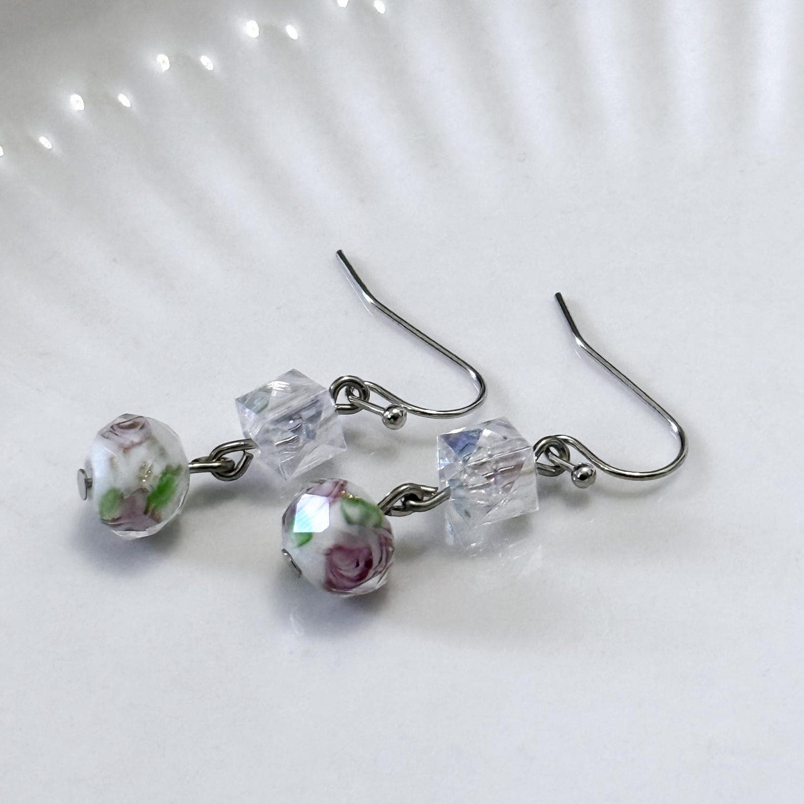 Prismatic Floral Dangle