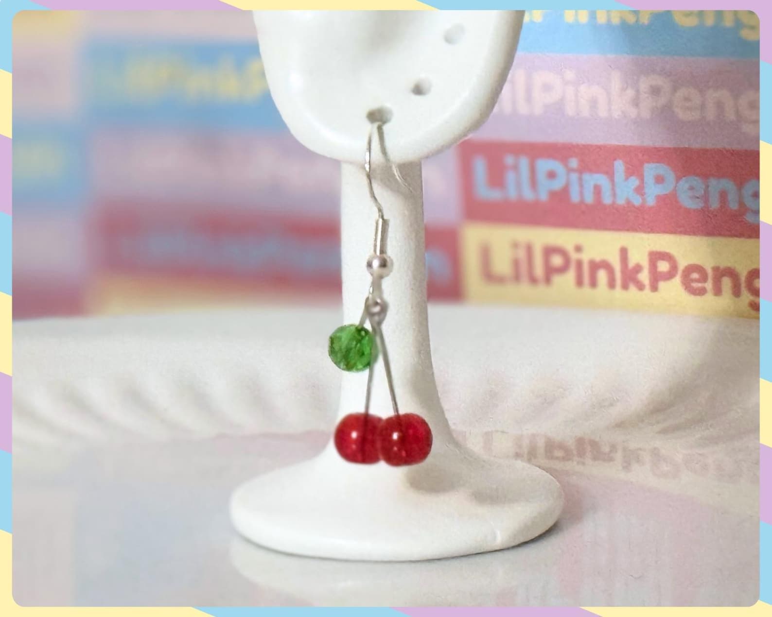 Tiny Cherry Dangle